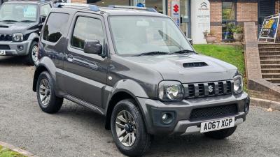 Suzuki Jimny 1.3 VVT SZ4 SUV 3dr Petrol Manual 4WD Euro 6 **ONE OWNER FROM NEW, 7 SERVICES, BALANCE OF SUZUKI 10 YEAR WARRANTY INTACT** SUV Petrol Grey at Suzuki UCL Milton Keynes