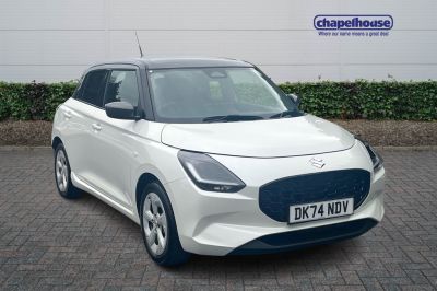 Suzuki Swift 1.2 Mild Hybrid Motion 5dr Hatchback Petrol White at Suzuki UCL Milton Keynes