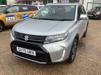 Suzuki Vitara 1.4 Boosterjet Mild Hybrid Ultra ALLGRIP 5dr Estate Petrol Silver at Suzuki UCL Milton Keynes