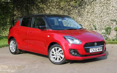 Suzuki Swift 1.2 Dualjet 83 12V Hybrid SZ-T 5dr Auto Hatchback Petrol RED at Suzuki UCL Milton Keynes