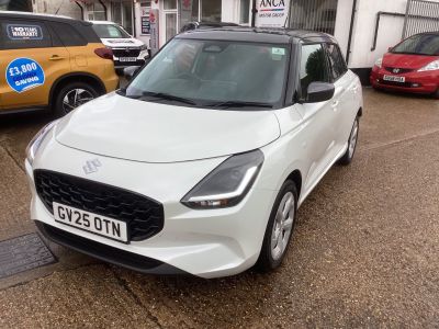 Suzuki Swift 1.2 Mild Hybrid Motion 5dr Hatchback Petrol White at Suzuki UCL Milton Keynes