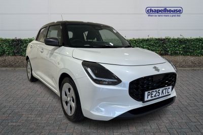Suzuki Swift 1.2 Mild Hybrid Motion 5dr Hatchback Petrol White at Suzuki UCL Milton Keynes