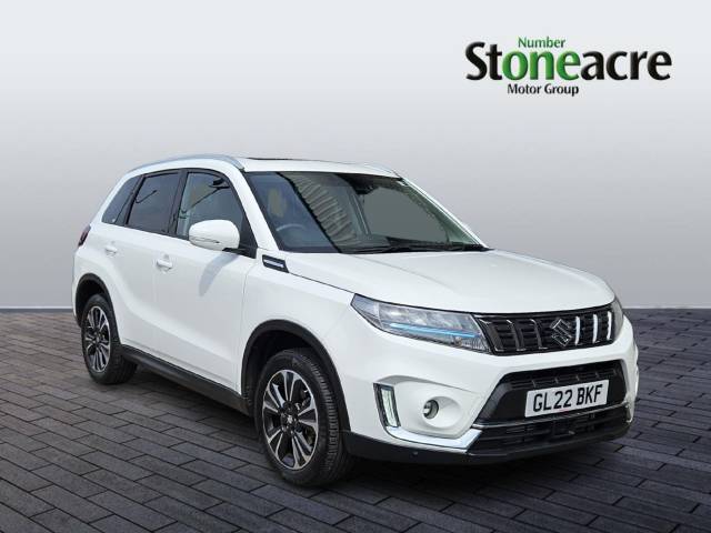 Suzuki Vitara 1.4 Boosterjet 48V Hybrid SZ5 5dr Hatchback Hybrid White