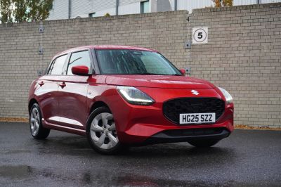 Suzuki Swift 1.2 Mild Hybrid Motion Hatchback Petrol Premium - Burning red pearl at Suzuki UCL Milton Keynes
