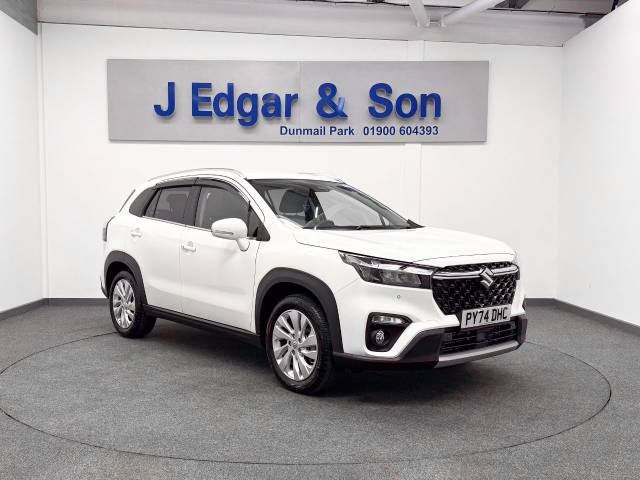 Suzuki S-Cross 1.4 Boosterjet 48V Hybrid Motion 5dr Hatchback Petrol White