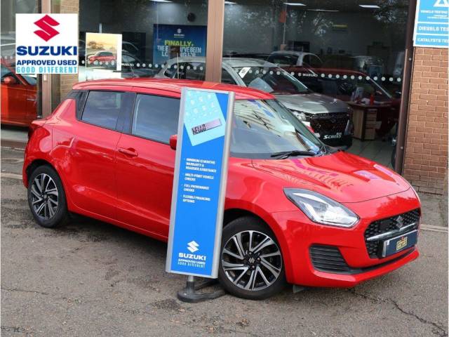 Suzuki Swift 1.2 Dualjet 83 12V Hybrid SZ-L 5dr Hatchback Petrol RED
