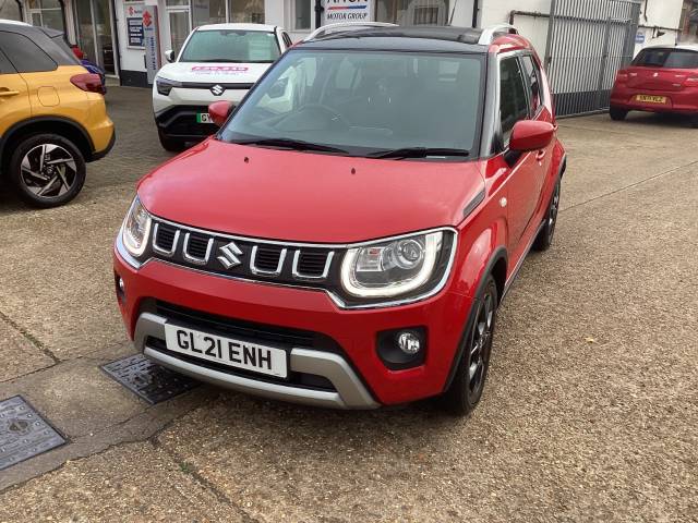 Suzuki Ignis 1.2 Dualjet 12V Hybrid SZ-T 5dr CVT Hatchback Petrol Red
