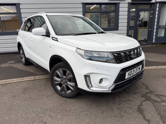 Suzuki Vitara 1.4 Boosterjet 48V Hybrid SZ-T 5dr Auto Hatchback Petrol White