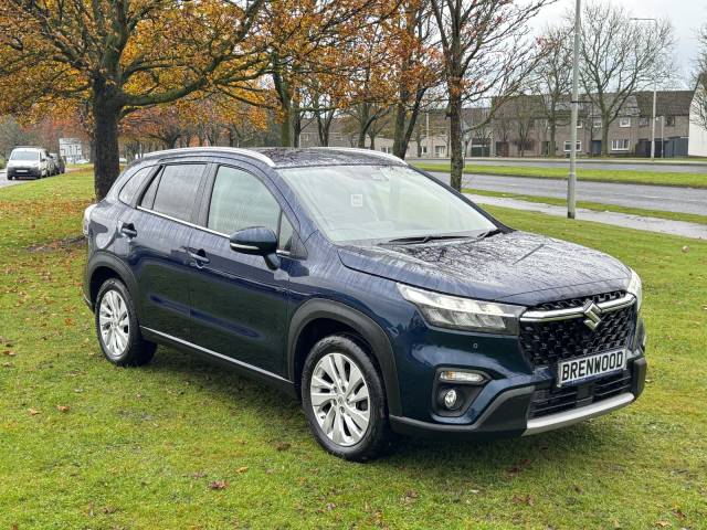Suzuki S-Cross 1.4 Boosterjet MHEV Motion SUV 5dr Petrol Hybrid Manual Euro 6 (s/s) (129 ps) SUV Hybrid Blue