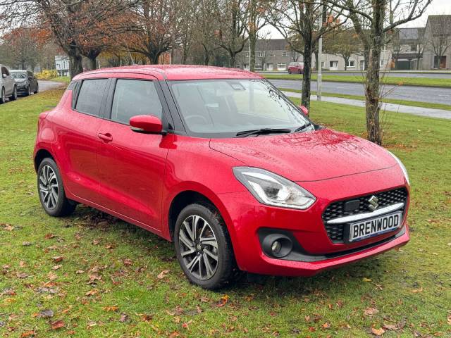 Suzuki Swift 1.2 Dualjet MHEV SZ5 Hatchback 5dr Petrol Hybrid Manual ALLGRIP Euro 6 (s/s) (83 ps) Hatchback Hybrid Red