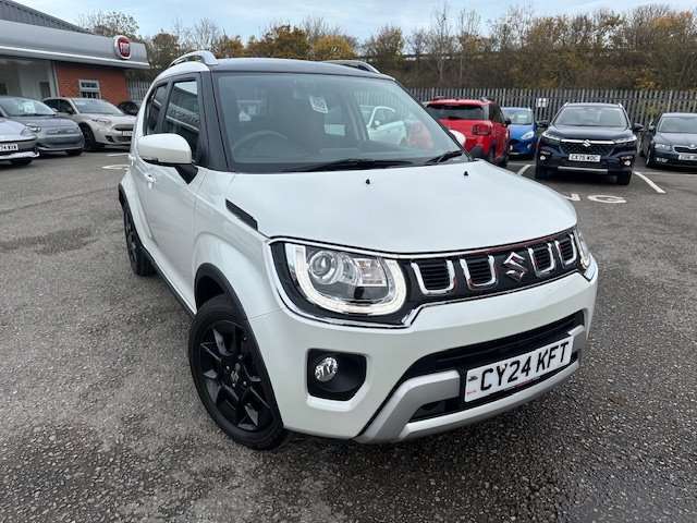 Suzuki Ignis 5dr Hat 1.2 Dualjet 12v Hbd Sz5 Hatchback Hybrid Pure Whte Pearl