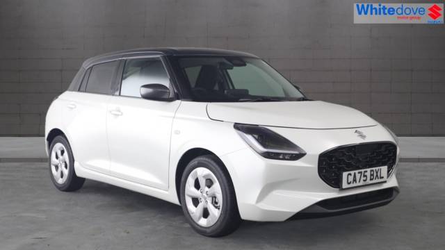 Suzuki Swift 1.2 Hatchback Motion Hatchback Petrol Pure white/Mineral grey