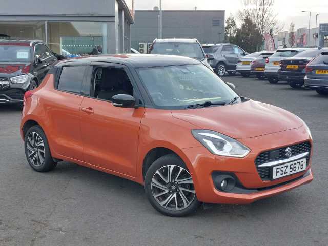 Suzuki Swift 1.2 Sz5 Dualjet Mhev Hatchback Hybrid Flame Orange Pearl
