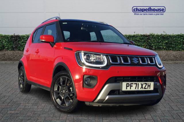 Suzuki Ignis 1.2 Dualjet 12V Hybrid SZ5 5dr CVT SUV Petrol Red