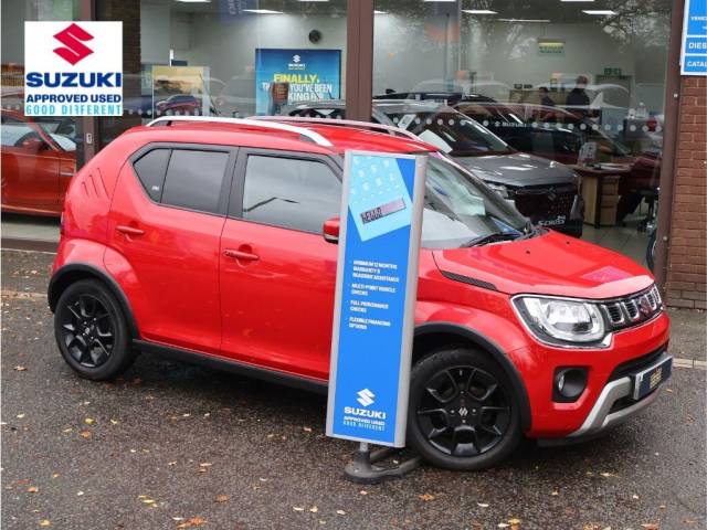 Suzuki Ignis 1.2 Dualjet 12V Hybrid SZ5 5dr CVT Hatchback Petrol RED