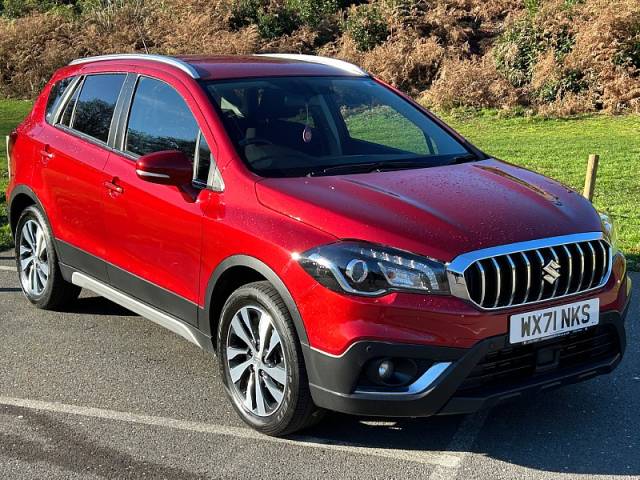 Suzuki Sx4 S-cross 1.4 Boosterjet MHEV SZ-T SUV 5dr Petrol Hybrid Manual Euro 6 (s/s) (129 ps) Sports Utility Vehicle Hybrid Red