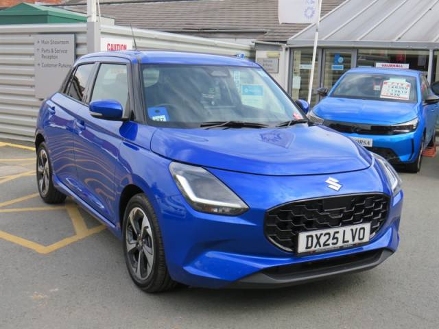Suzuki Swift 1.2 MHEV Ultra Hatchback 5dr Petrol Hybrid CVT Euro 6 (s/s) (82 ps) Hatchback Hybrid Blue