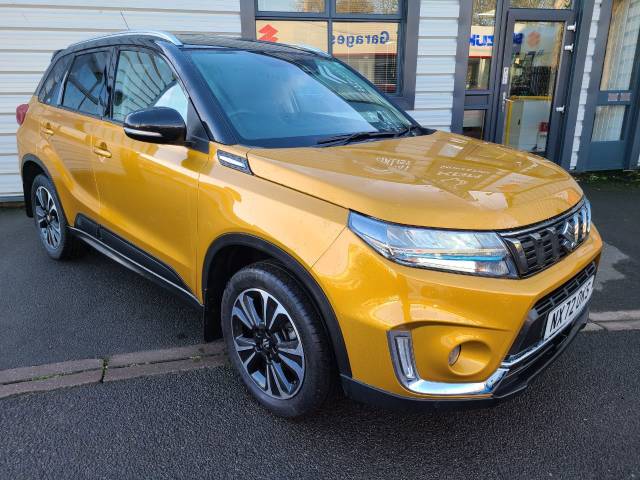 Suzuki Vitara 1.4 Boosterjet 48V Hybrid SZ5 5dr Hatchback Petrol Yellow