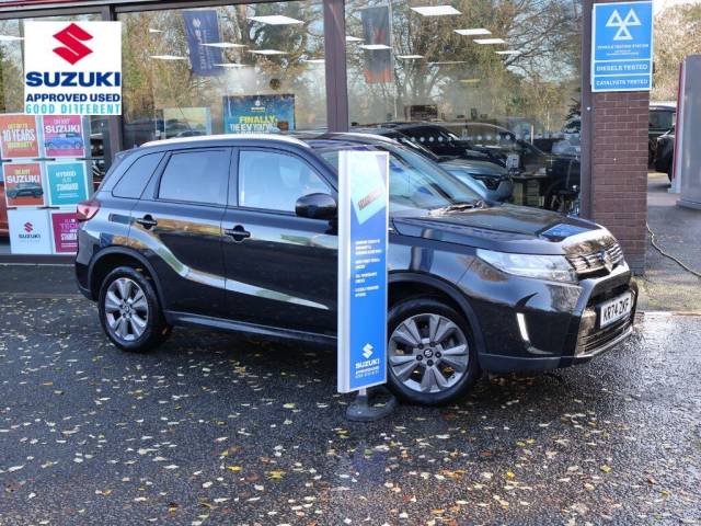 Suzuki Vitara 1.4 Boosterjet Mild Hybrid Motion 5dr Hatchback Petrol BLACK