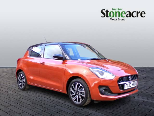 Suzuki Swift 1.2 Dualjet 83 12V Hybrid SZ5 5dr Auto Hatchback Hybrid Orange