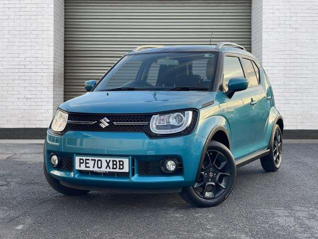 Suzuki Ignis 1.2 Dualjet SHVS SZ-T 5dr Hatchback Hybrid Neon Blue / Black Roof