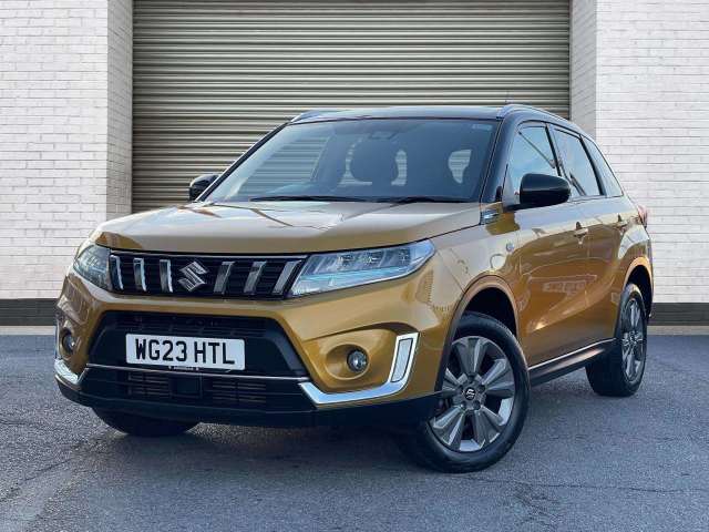 Suzuki Vitara 1.4 Boosterjet 48V Hybrid SZ-T 5dr SUV Hybrid Solar Yellow / Black Roof