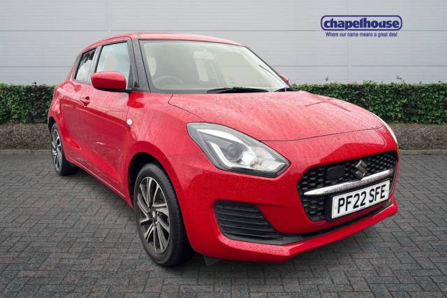 Suzuki Swift 1.2 Dualjet 83 12V Hybrid SZ-L 5dr Hatchback Petrol Red