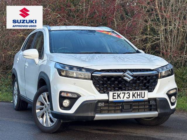 Suzuki S-Cross 1.4 Boosterjet MHEV Motion Euro 6 (s/s) 5dr SUV Hybrid Superior White