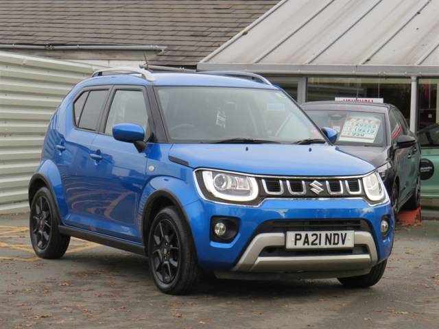 Suzuki Ignis 1.2 Dualjet MHEV SZ-T Hatchback 5dr Petrol Hybrid Manual Euro 6 (s/s) (83 ps) Hatchback Hybrid Blue