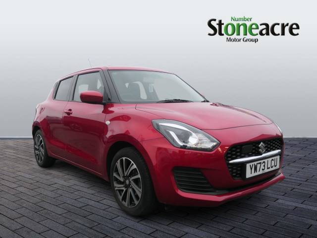 Suzuki Swift 1.2 Dualjet 83 12V Hybrid SZ-L 5dr Hatchback Hybrid Red