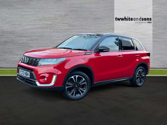 Suzuki Vitara 1.5 Sz5 Hev Auto SUV Petrol Burning Red