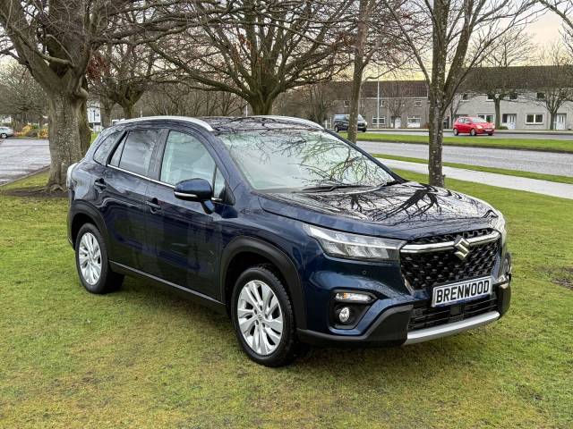 Suzuki S-Cross 1.4 Boosterjet MHEV Motion SUV 5dr Petrol Hybrid Manual Euro 6 (s/s) (129 ps) SUV Hybrid Blue