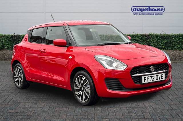 Suzuki Swift 1.2 Dualjet 83 12V Hybrid SZ-L 5dr Hatchback Petrol Red