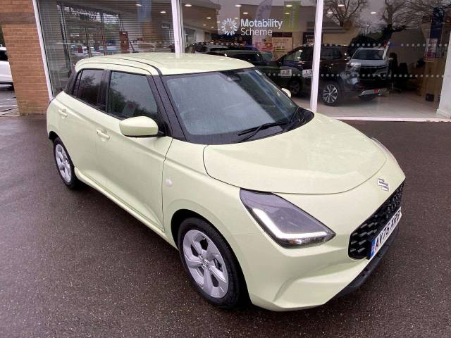 Suzuki Swift 5dr Hat 1.2 Mild Hybrid Motion Hatchback Hybrid Cool Yellow Metallic