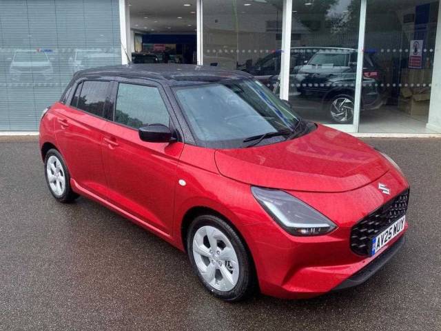 Suzuki Swift 5dr Hat 1.2 Mild Hybrid Motion Hatchback Hybrid Burning Red Pearl / Super Black Pearl