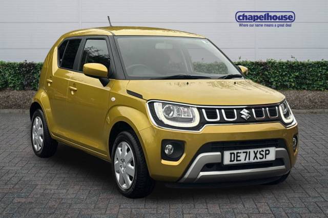 Suzuki Ignis 1.2 Dualjet 12V Hybrid SZ3 5dr SUV Petrol Yellow