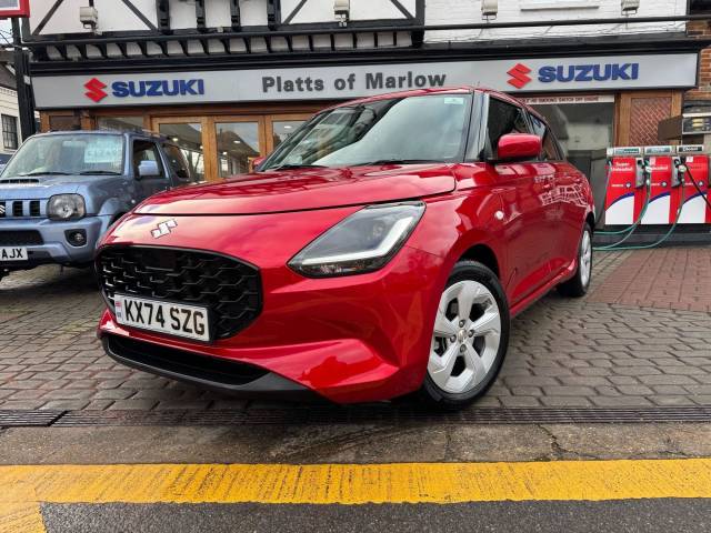 Suzuki Swift 1.2 MHEV Motion CVT Euro 6 (s/s) 5dr Hatchback Hybrid Burning Red