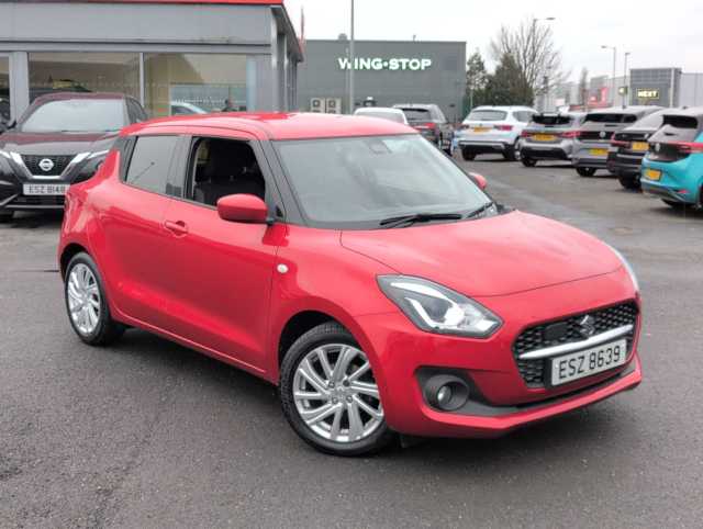 Suzuki Swift 1.2 Sz-T Dualjet Mhev Hatchback Hybrid Buring Red Pearl