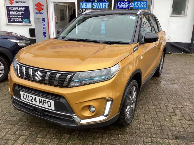 Suzuki Vitara 1.4 Boosterjet 48V Hybrid SZ-T 5dr Estate Petrol Yellow