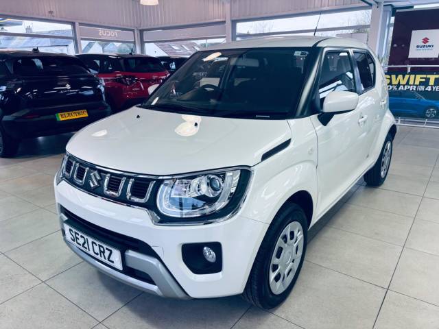 Suzuki Ignis 1.2 Dualjet 12V Hybrid SZ3 5dr Hatchback Petrol WHITE