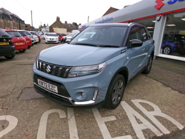 Suzuki Vitara 1.5 Hybrid SZ-T 5dr AGS Hatchback Petrol / Electric Hybrid Ice Blue/ Black Two Tone
