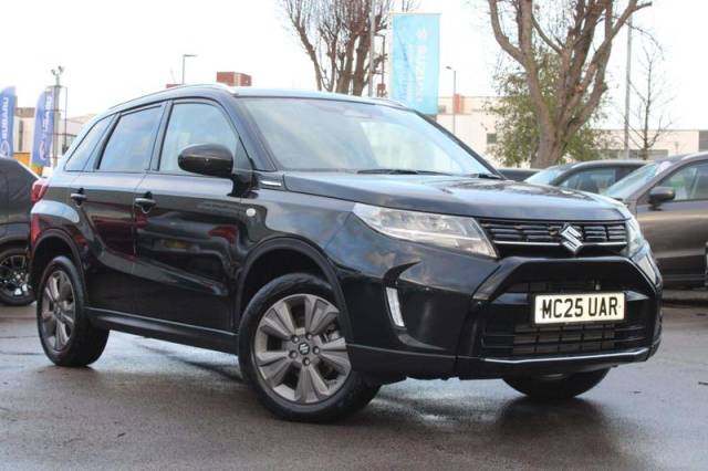 Suzuki Vitara 1.4 Boosterjet MHEV 109 Motion 5dr SUV Hybrid Black