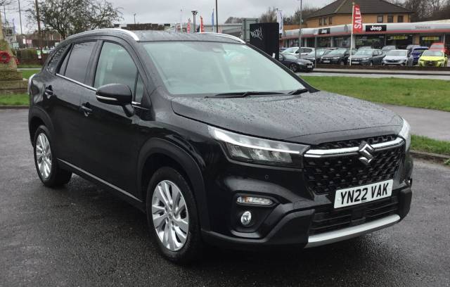 Suzuki S-Cross 1.4 Boosterjet 48V Hybrid Motion 5dr Hatchback Hybrid Black