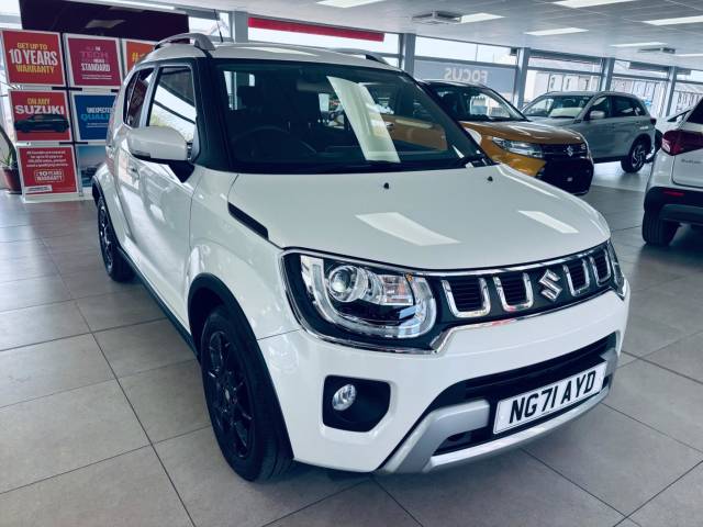 Suzuki Ignis 1.2 Dualjet 12V Hybrid SZ5 5dr CVT Hatchback Petrol WHITE