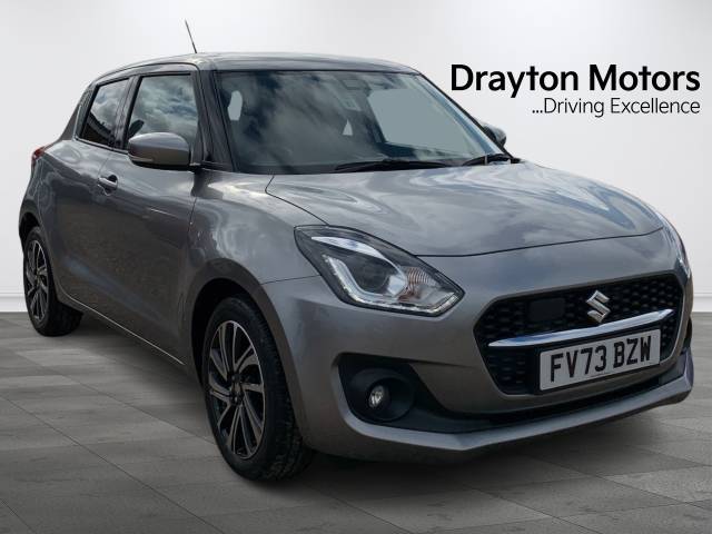 Suzuki Swift 1.2 Dualjet Mhev Sz5 Hatchback 5dr Petrol Hybrid CVT Euro 6 (s/s) (83 Ps) Hatchback Petrol SILVER