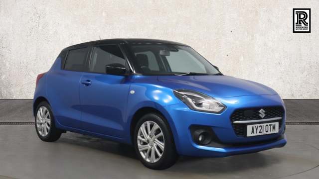 Suzuki Swift 1.2 Dualjet MHEV SZ-T Hatchback 5dr Petrol Hybrid CVT Euro 6 (s/s) (83 ps) Hatchback Petrol Hybrid Blue