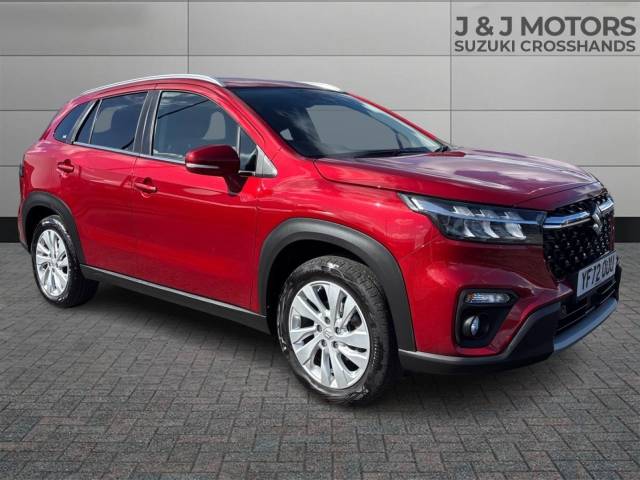 Suzuki S-Cross 1.4 Boosterjet 48V Hybrid Motion 5dr Hatchback Petrol Red