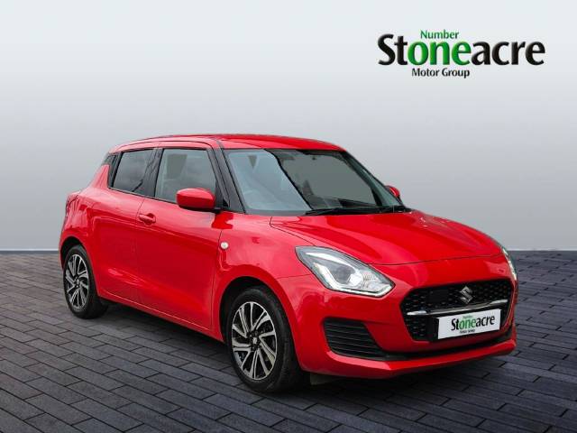 Suzuki Swift 1.2 Dualjet 83 12V Hybrid SZ-L 5dr Hatchback Hybrid Red