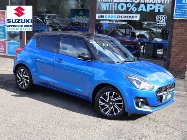 Suzuki Swift 1.2 Dualjet 83 12V Hybrid SZ5 5dr Auto Hatchback Petrol BLUE