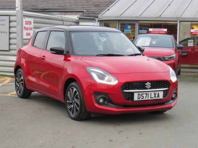 Suzuki Swift 1.2 Dualjet MHEV SZ5 Hatchback 5dr Petrol Hybrid CVT Euro 6 (s/s) (83 ps) Hatchback Hybrid Red